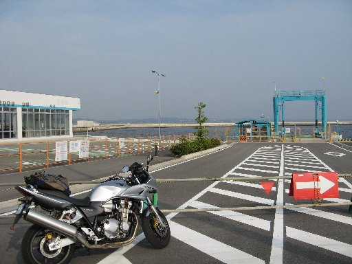 廃船になった伊勢湾フェリー