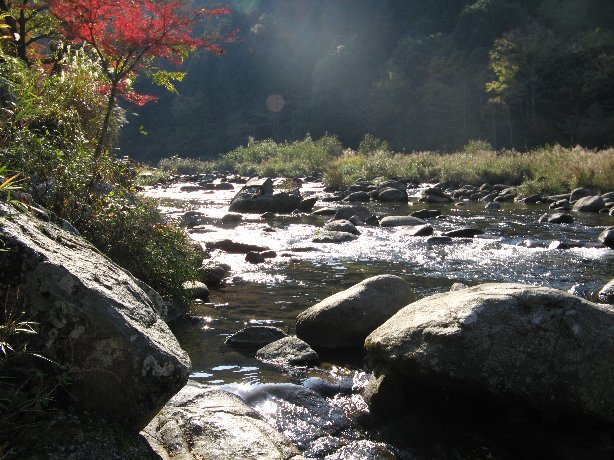 足助川