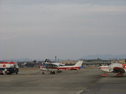 セスナ基地