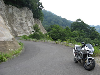 福井県側林道
