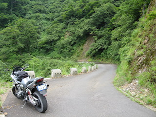福井県側林道