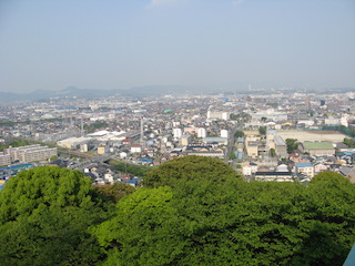 小牧山展望台から